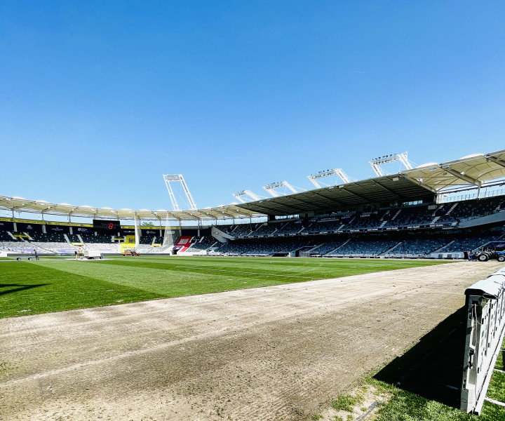 Toulouse Les travaux du Stadium ont démarré Gazon Sport Pro H24