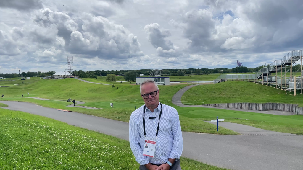 Paul Armitage, Sport Manager Golf pour les Jeux Olympiques Paris 2024.